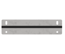 Load image into Gallery viewer, 316 Stainless Steel Flange Mounting Kit to fit 1000mm Wide Enclosures - 1.5mm