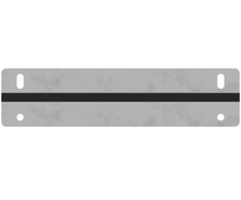 Load image into Gallery viewer, 316 Stainless Steel Flange Mounting Kit to fit 500mm Wide Enclosure - 1.5mm