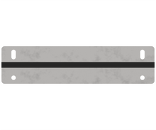 Load image into Gallery viewer, 316 Stainless Steel Flange Mounting Kit to fit 800mm Wide Enclsoures - 1.5mm