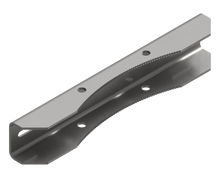 Load image into Gallery viewer, Pole Mounting Kit - 3mm 316 Stainless, to fit 300mm wide enclosure