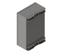 Load image into Gallery viewer, Pole Mounting Kit - 3mm 316 Stainless, to fit 400mm wide enclosure