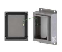 Load image into Gallery viewer, 316L Stainless Steel Pushbutton Station 220Hx180Wx90D (6 Hole) with Blank Lid