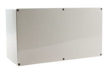 Load image into Gallery viewer, Polycarbonate Enclosure 360x200x150 Grey Base with Grey Lid IP65
