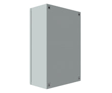 Load image into Gallery viewer, RAL7035 Powder Coated, Galvanised Aluminium Enclosure 600Hx400Wx200D - 2.5mm