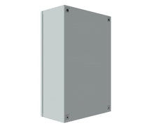 Load image into Gallery viewer, RAL7035 Powder Coated, Galvanised Aluminium Enclosure 800Hx600Wx300D - 2.5mm