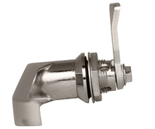 Load image into Gallery viewer, Chrome L-handle Door lock (100333 key)