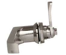 Load image into Gallery viewer, Chrome L-handle Door Lock (92268 key)