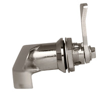 Load image into Gallery viewer, Chrome L-handle Door Lock (CL001 key)