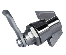 Load image into Gallery viewer, Chrome Key lockable wing handle, with 22mm Cam (92268 key)