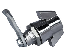 Load image into Gallery viewer, Chrome Key lockable wing handle, with 22mm Cam (CL001 key)