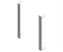Load image into Gallery viewer, 16RU 19" rack pair to fit 800x600 enclosure, Powder Coated