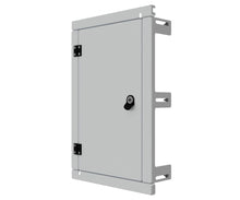 Load image into Gallery viewer, Mild Steel Escutcheon Kit Panel / Inner Door - IP3X, to fit 600x500 enclosure