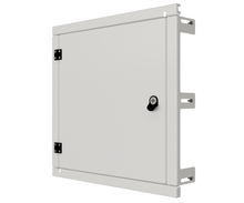 Load image into Gallery viewer, Mild Steel Escutcheon Kit Panel / Inner Door - IP3X, to fit 600x600 enclosure