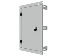 Load image into Gallery viewer, Mild Steel Escutcheon Kit Panel / Inner Door - IP3X, to fit 650x400 enclosure