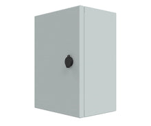 Load image into Gallery viewer, RAL7035 Powder Coated, Galvanised Mild Steel Enclosure 300Hx200Wx150D - 1.5mm