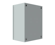 Load image into Gallery viewer, RAL7035 Powder Coated, Galvanised Mild Steel Enclosure 500Hx500Wx210D - 1.5mm