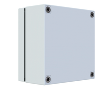 Load image into Gallery viewer, RAL7035 Powder Coated, GAL Mild Steel Terminal Box 150Hx150Wx80D - 1.2mm