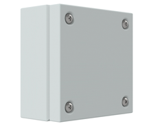 Load image into Gallery viewer, RAL7035 Powder Coated, GAL Mild Steel Terminal Box 200Hx200Wx120D - 1.2mm