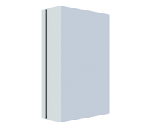 Load image into Gallery viewer, RAL7035 Powder Coated, GAL Mild Steel Terminal Box 300Hx150Wx120D - no nutserts