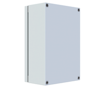 Load image into Gallery viewer, RAL7035 Powder Coated, GAL Mild Steel Terminal Box 400Hx200Wx120D - 1.2mm