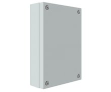 Load image into Gallery viewer, RAL7035 Powder Coated, GAL Mild Steel Terminal Box 400Hx200Wx120D - 1.2mm