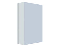 Load image into Gallery viewer, RAL7035 Powder Coated, GAL Mild Steel Terminal Box 400Hx200Wx80D - no nutserts