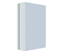 Load image into Gallery viewer, RAL7035 Powder Coated, GAL Mild Steel Terminal Box 400Hx300Wx80D no nutserts