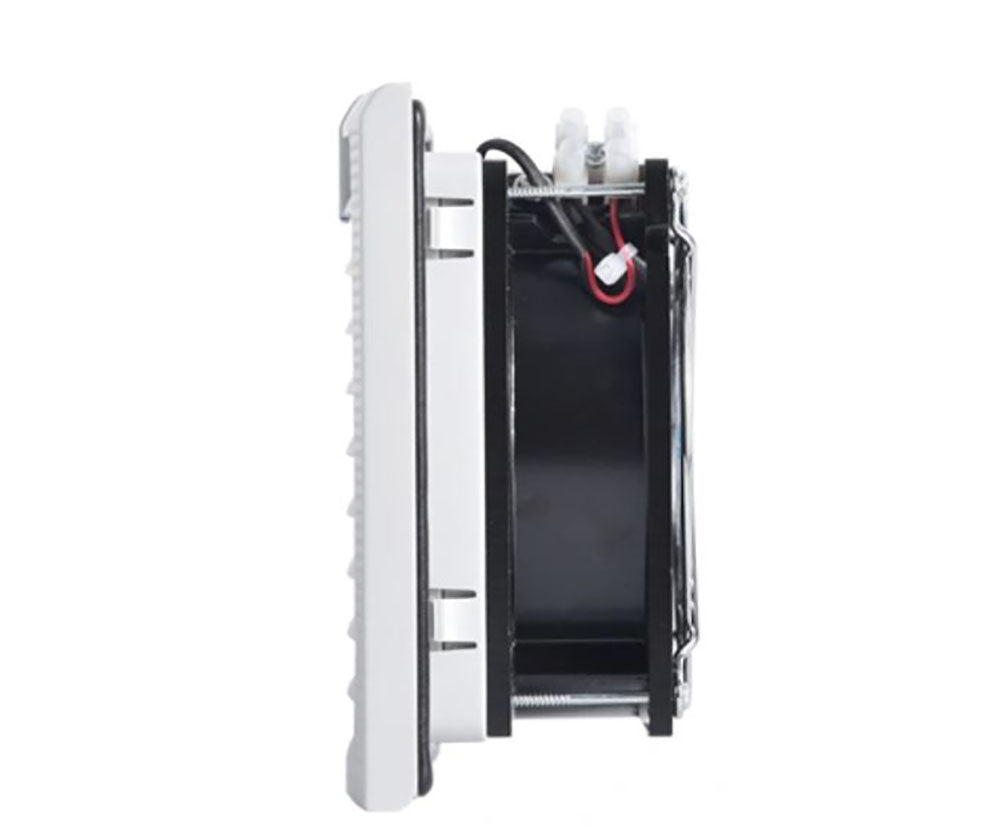 Filter with Fan  (148x148, with 124x124 cut-out), 230-240V AC with LED, 85m3/h, RAL7035, IP54