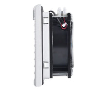 Load image into Gallery viewer, Filter with Fan  (254x254, with 224x224 cut-out), 24V DC with LED, 220m3/h, RAL7035, IP54
